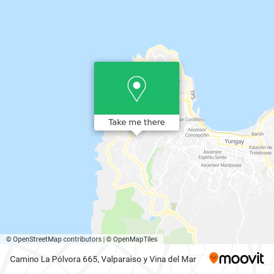 Mapa de Camino La Pólvora 665