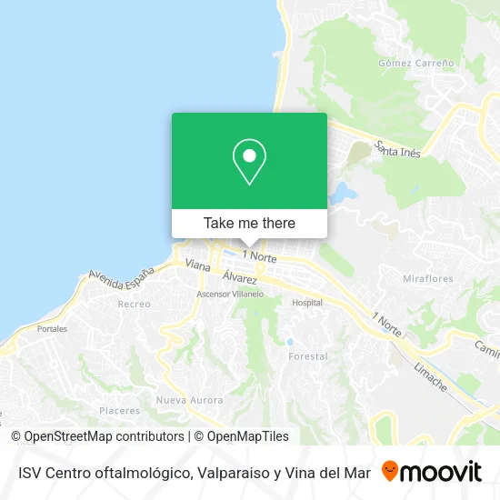 ISV Centro oftalmológico map