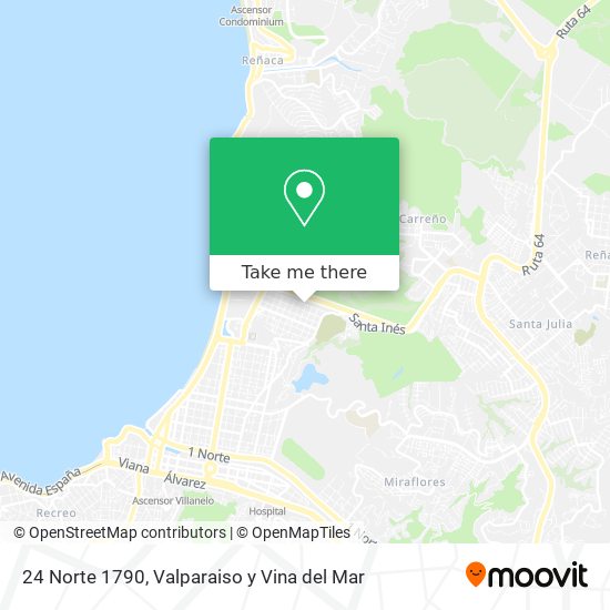 Mapa de 24 Norte 1790