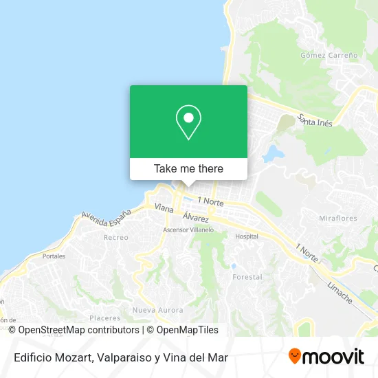 Mapa de Edificio Mozart