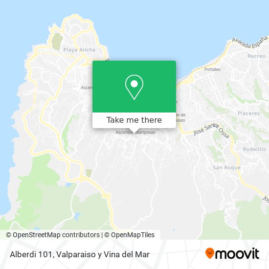 Alberdi 101 map