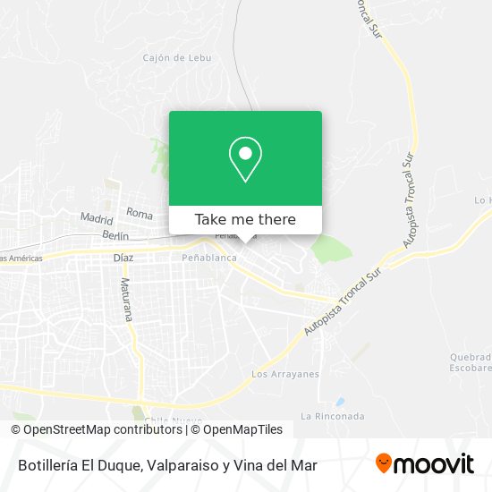 Botillería El Duque map