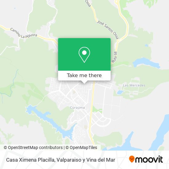 Mapa de Casa Ximena Placilla