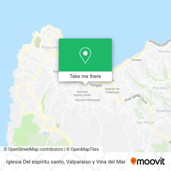 Iglesia Del espiritu santo map