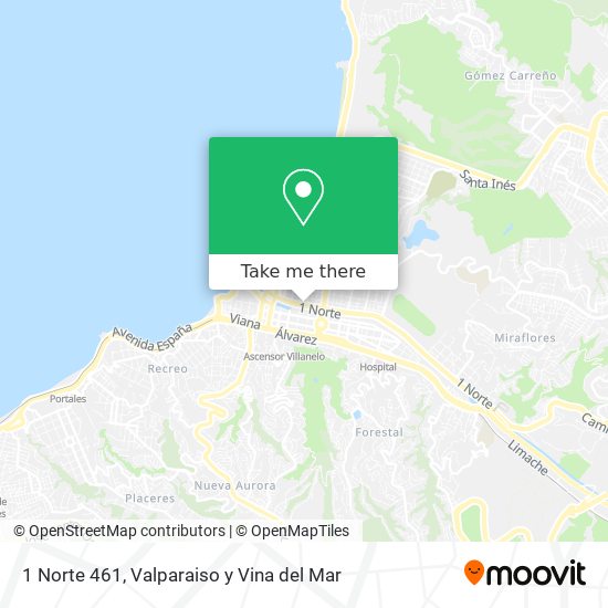 1 Norte 461 map