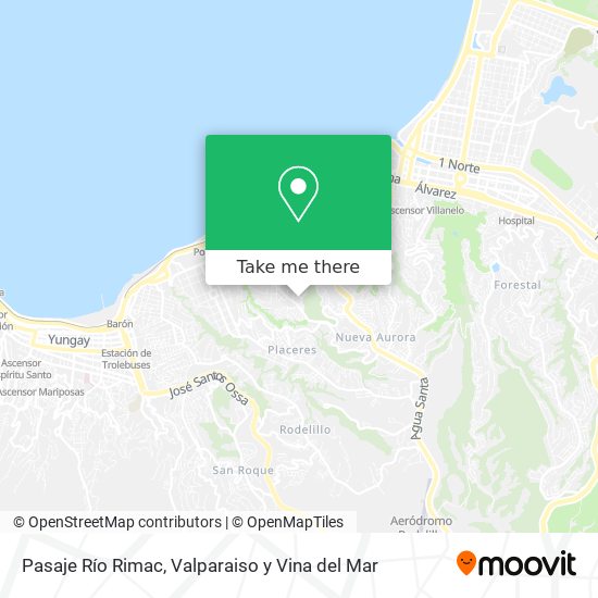Mapa de Pasaje Río Rimac
