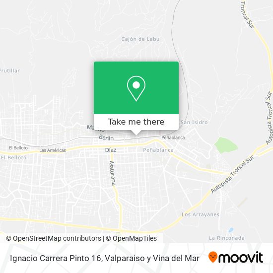 Mapa de Ignacio Carrera Pinto 16
