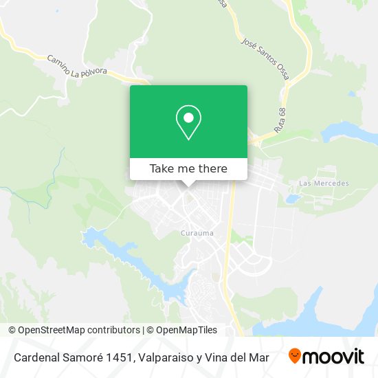 Cardenal Samoré 1451 map