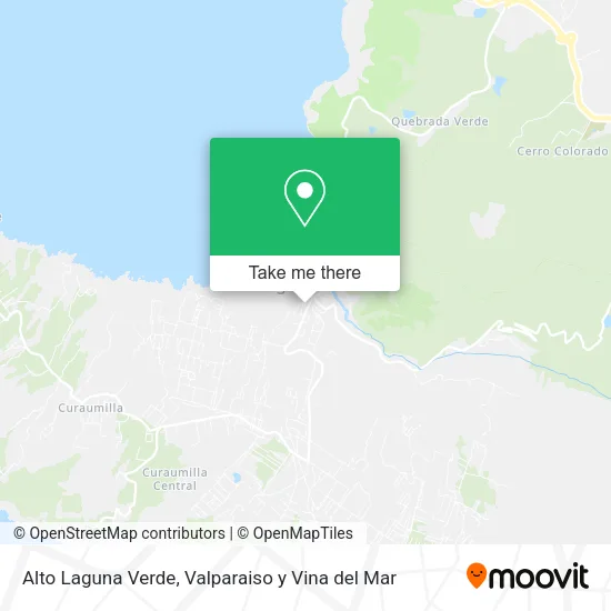 Mapa de Alto Laguna Verde