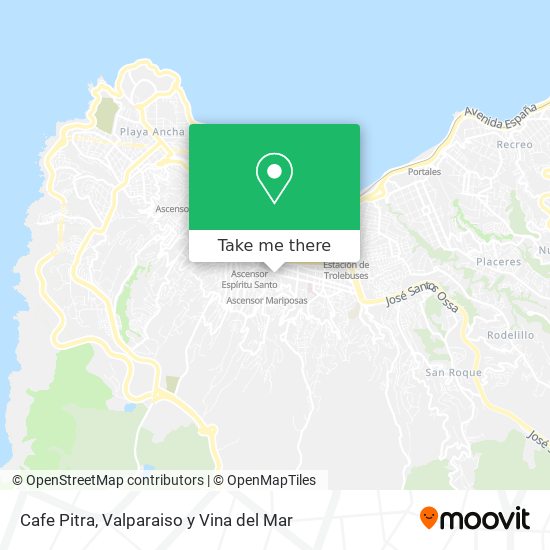 Mapa de Cafe Pitra