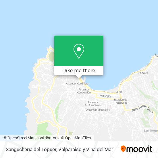 Mapa de Sanguchería del Topuer