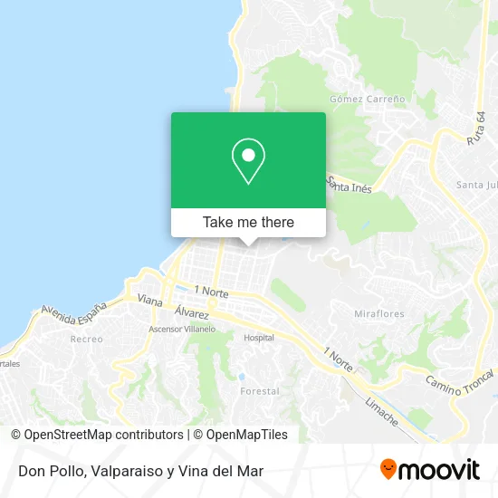 Don Pollo map