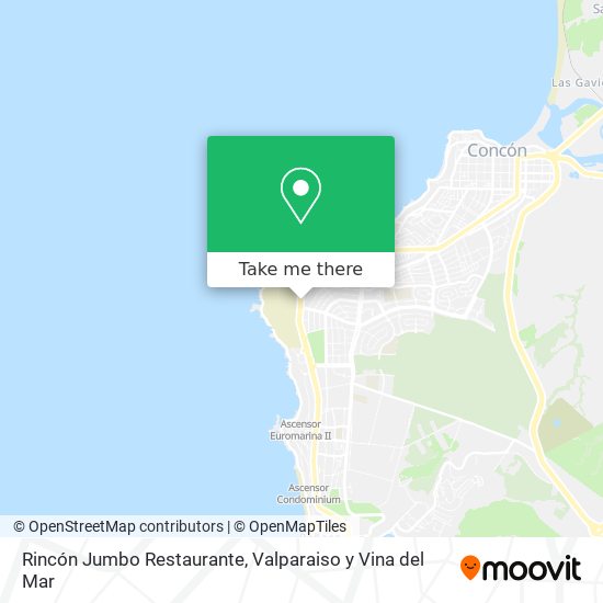 Mapa de Rincón Jumbo Restaurante