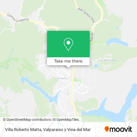 Villa Roberto Matta map