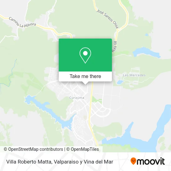 Mapa de Villa Roberto Matta