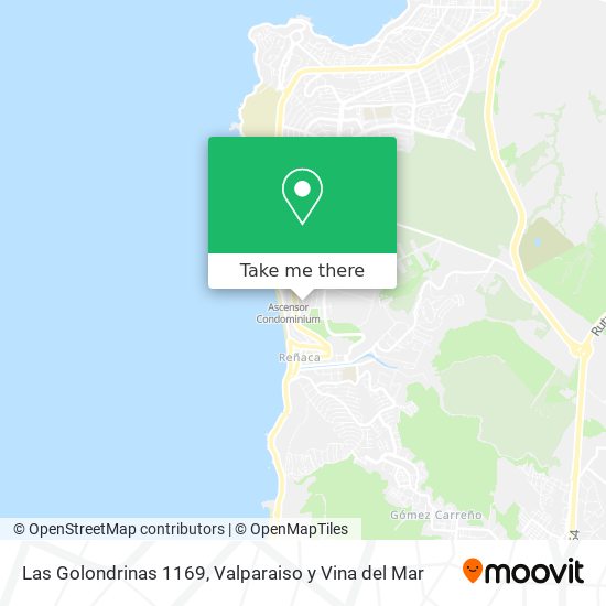 Las Golondrinas 1169 map