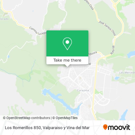 Mapa de Los Romerillos 850