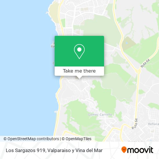 Mapa de Los Sargazos 919