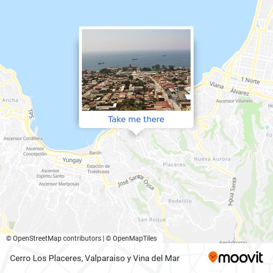 Cerro Los Placeres map