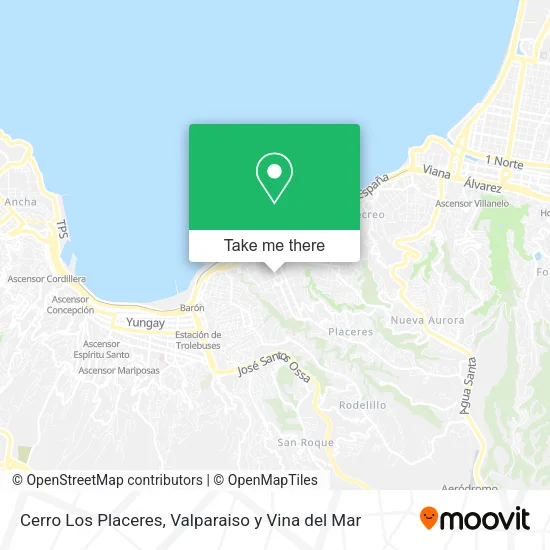Cerro Los Placeres map