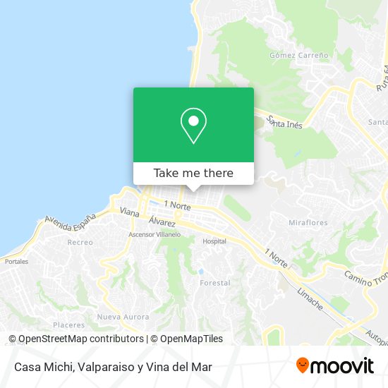 Mapa de Casa Michi