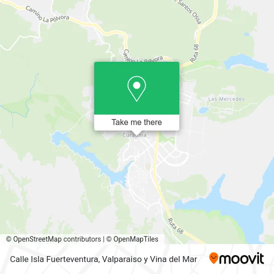 Mapa de Calle Isla Fuerteventura