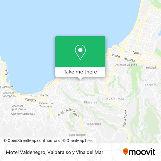 Motel Valdenegro map