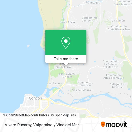 Mapa de Vivero Rucaray