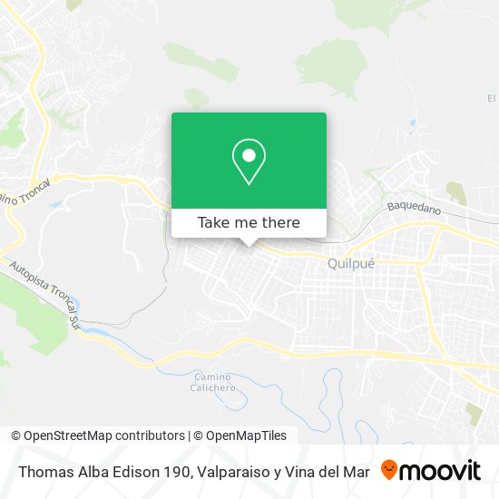Thomas Alba Edison 190 map