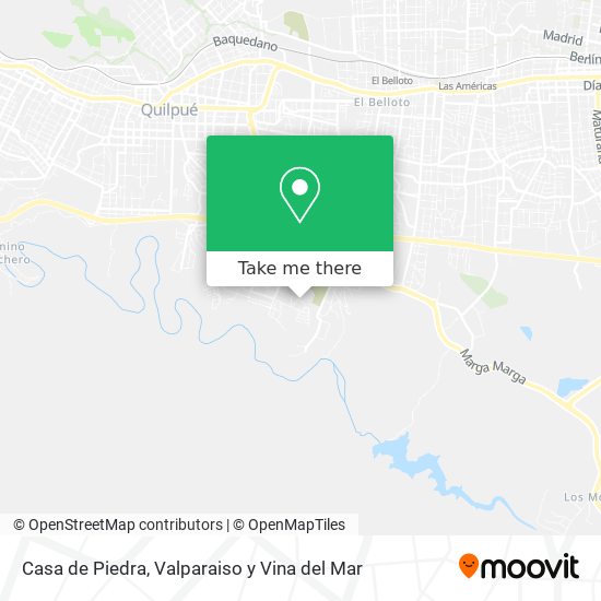 Mapa de Casa de Piedra