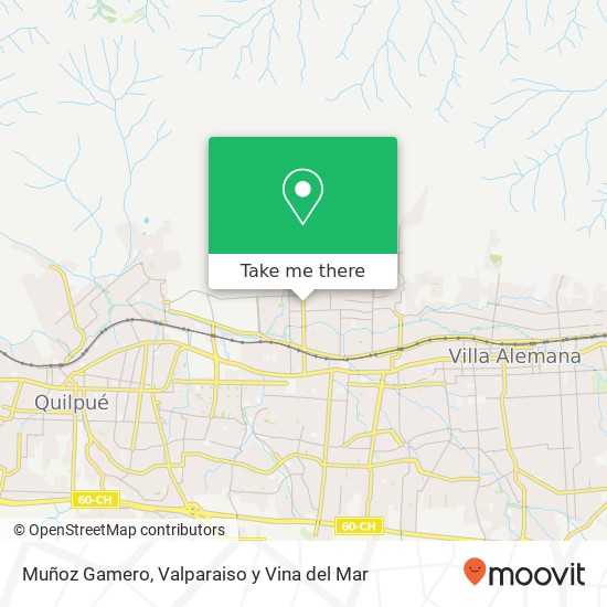 Mapa de Muñoz Gamero