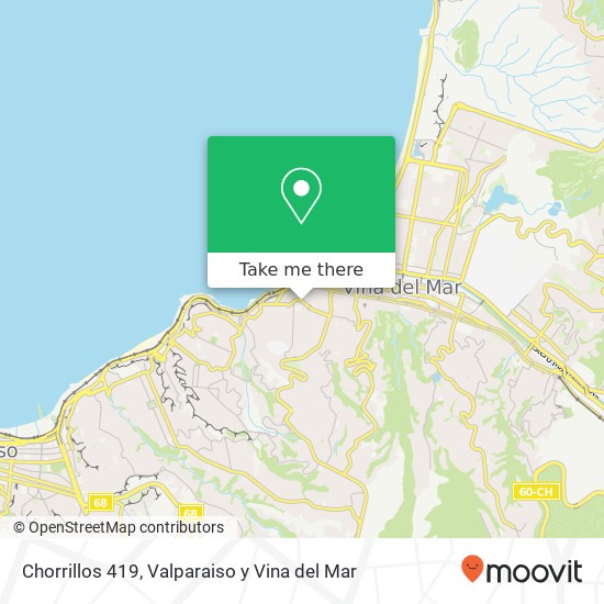 Chorrillos 419 map