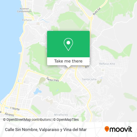 Mapa de Calle Sin Nombre