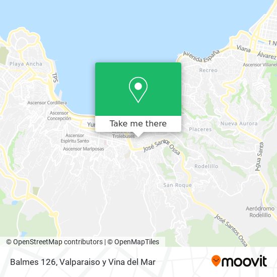 Mapa de Balmes 126