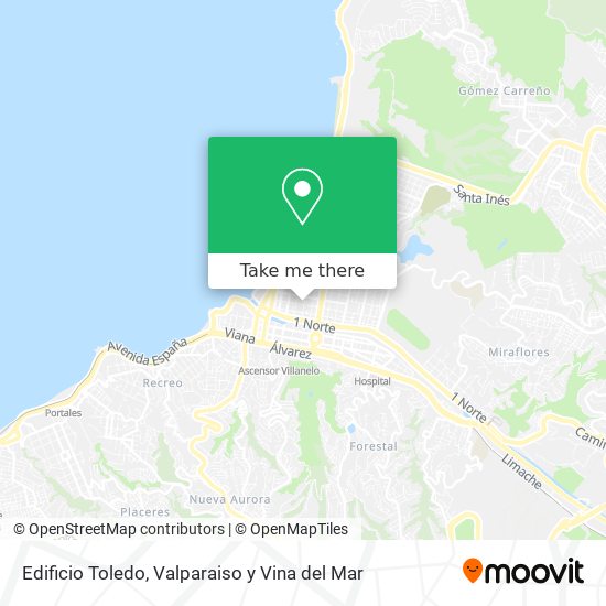 Edificio Toledo map