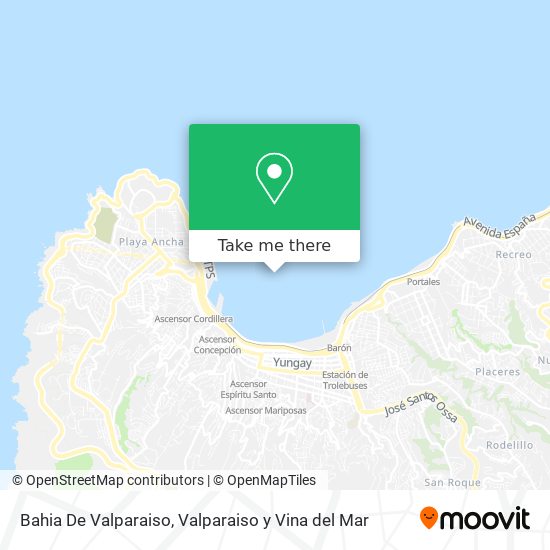 Bahia De Valparaiso map
