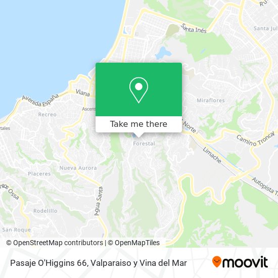 Pasaje O'Higgins 66 map