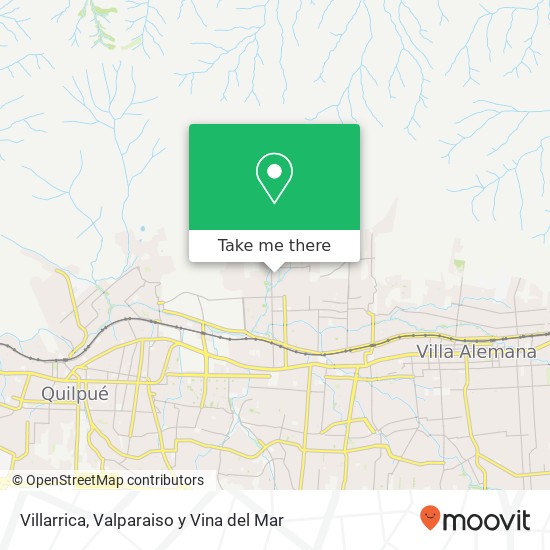 Villarrica map