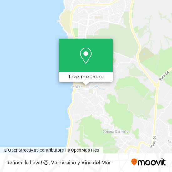Mapa de Reñaca la lleva! 😆