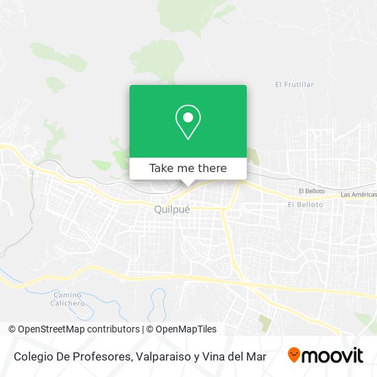 Colegio De Profesores map