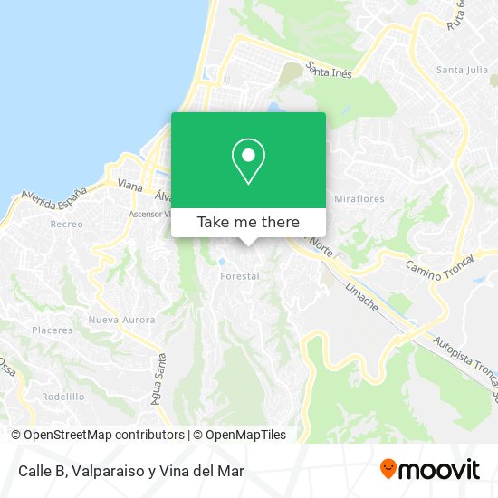 Calle B map