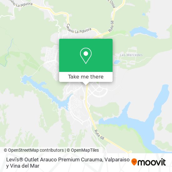 How to get to Levi's® Outlet Arauco Premium Curauma in Valparaiso by Bus?