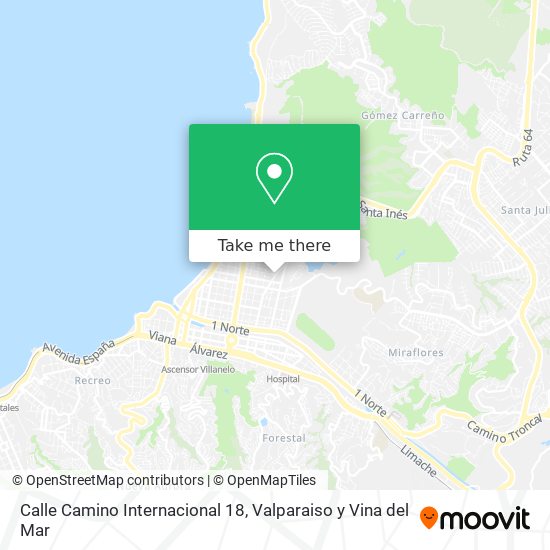 Calle Camino Internacional 18 map