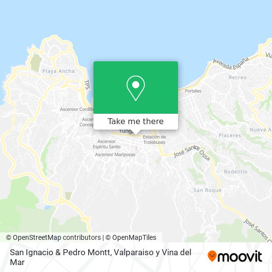 Mapa de San Ignacio & Pedro Montt