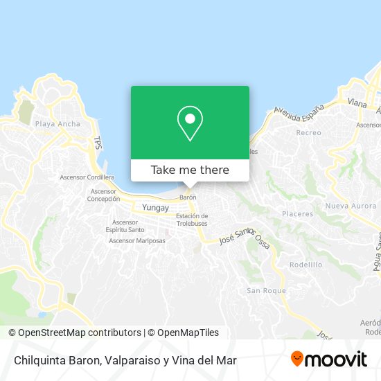 Chilquinta Baron map