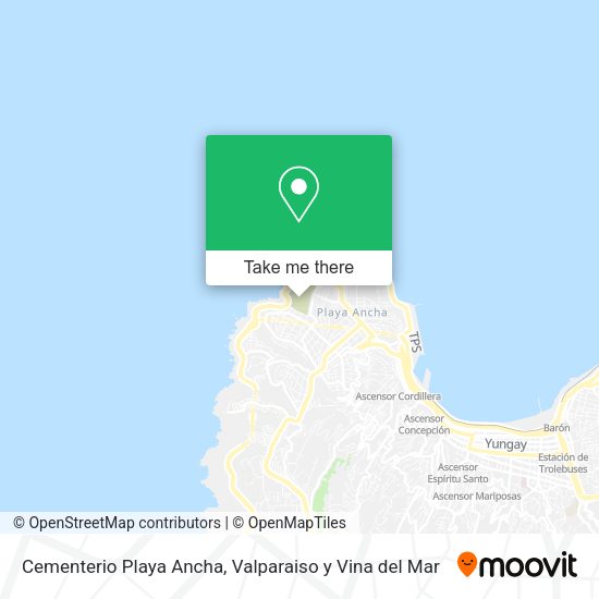 Cementerio Playa Ancha map