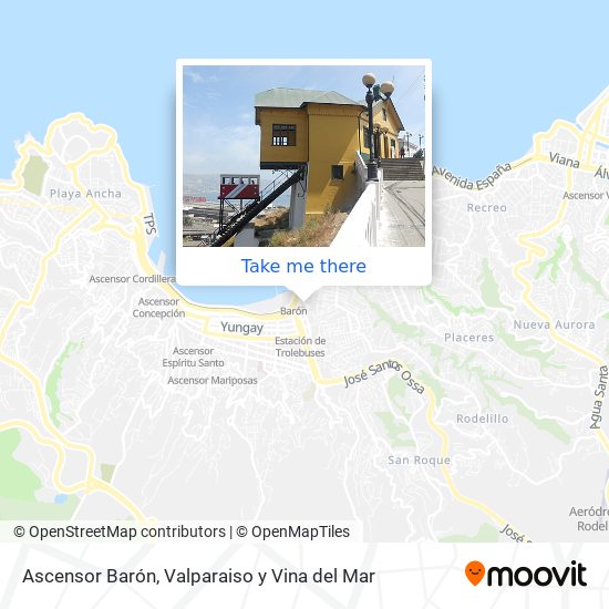 Mapa de Ascensor Barón