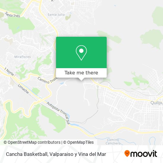 Mapa de Cancha Basketball