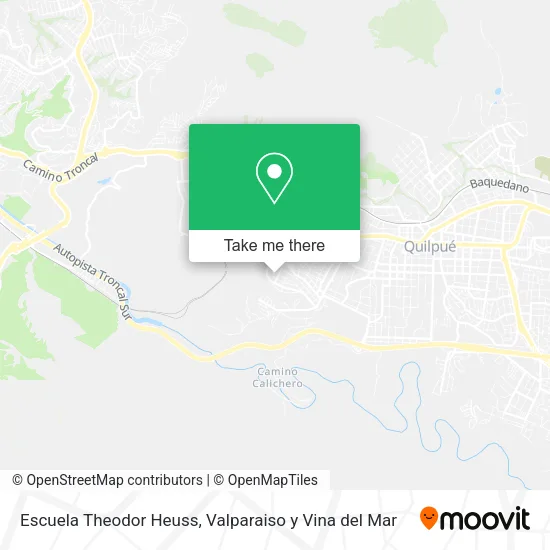 Mapa de Escuela Theodor Heuss