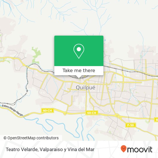 Teatro Velarde map